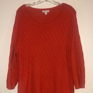 New York & Co Asymmetric Bottom Sweater